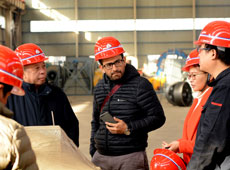 秘魯客戶驗收2.7×3米球磨機1